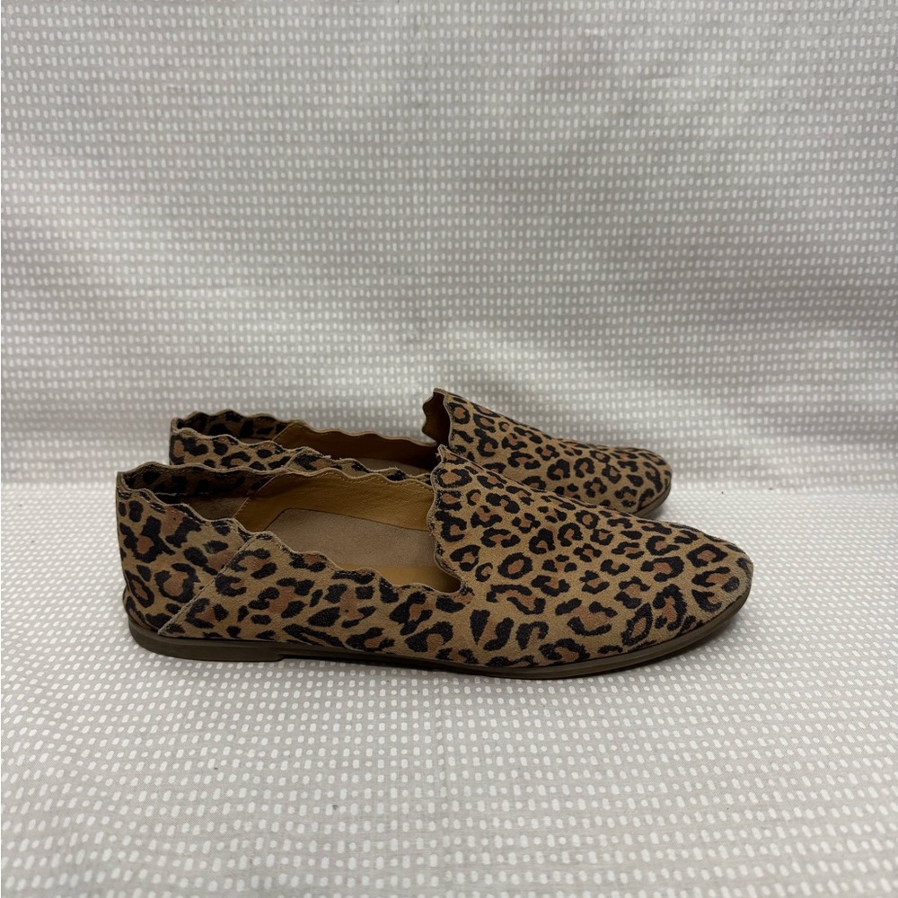 Lucky Brand Leopard Print Flats
